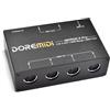 DOREMiDi MERGE-5 Pro Can Merge Up To 5 MIDI Input Signals Into 1 MIDI Data Stream Can Be Output Directly Through 2 MIDI Interfaces (MERGE-5 Pro)