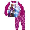 Disney Pigiama per Ragazze Frozen Rosa 2-3 Anni