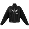 adidas Top Track Giacca, Nero, 42 Donna