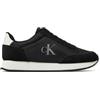 Calvin Klein Jeans Runner Laceup Low MG Mix YW0YW01615, Scarpe da Ginnastica Donna, Nero (Black/Bright White), 38 EU