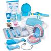 Melissa & Doug Set Per Piccoli Dentisti - Gioco Dentista con Attrezzi, Valigetta Medico, Giocattolo Educativo, Giochi di Imitazione Montessori, Regalo per Bambini e Bambine, 3+ Anni