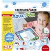 Eberhard Faber 524130 - Tappetino da colorare Aqua Fun, circa 32 x 32 cm, grande tappetino con 2 motivi da colorare e superficie libera da colorare, inclusa matita acquatica