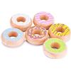 Woet® Ghiaccioli Giocattolo in Legno per Bambini - 6 Pezzi con Supporto in Legno - Set Cibo Giocattolo - Gioco di Ruolo per Cucina - A Partire da 3 Anni