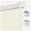 SMONTER Tende avvolgibili in tessuto impermeabile 100% opache, isolamento termico, protezione UV, per camere da letto, soggiorno, bagno, ufficio, facili da installare, 71 cm larghezza x 200 cm