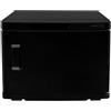 Monster Shop Scaldasalviette Elettrico Termostato Termoarredo Calorifero per Bagno Saloni di Bellezza Hotel 220-240V 200W Capacità 70 Asciugamani Luce Ultravioletta UV 2 Ripiani Rimovibili+2 Pinze Gratuite- Nero