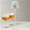 zafferano Poldina x Peanuts® lampada da tavolo ricaricabile, LED edizione speciale, LD0340BP3, Poldina x Peanuts® Friends; Poldina [Lampade per Interni > Lampade da Tavolo]