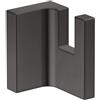 AXOR Universal Rectangular gancio portasciugamani, 42611340, Universal Rectangular nero cromato spazzolato [Accessori Bagno > Portasciugamani]