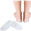 Pedimend - Solette per tallone mediali e laterali, in silicone, 1 coppia, correttive per supinazione e pronazione, per allineamento del piede, dolori al ginocchio, gambe di prua, gamba tipo O/X