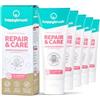happybrush® Dentifricio vegan SuperClean al gusto di menta - Dentifricio naturale per denti sani - Formato maxi (5 x 75ml)