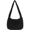 LHHMZ Borsa tote trapuntata Borsa a tracolla Puffer Borsa portatutto trapuntata grande Borsa imbottita trapuntata leggera