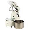 AgriEuro TOP-LINE Impastatrice a spirale sollevabile Mixer 5000 T-2G Deluxe - Da 40 Kg trifase 2 velocità