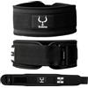 Bullstep® - Cintura Crossfit Supporto Lombare | Cintura Powerlifting Uomo donna | Cintura Sollevamento Pesi | Cintura per Squat Deadlift | Gym Weightlifting belt | Cinta Palestra (XL)