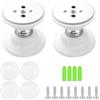 VOSSOT Set di 2 chiavistelli magnetici per porta di campeggio, auto, fermaporta magnetica per roulotte, barche e scomparti