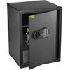 HomeSafe HV50E Cassaforte Piccola con Codice, 50x35x35cm (HxLxP), Cassaforte da Armadio Digitale con Combinazione Elettronica, Cassetta di Sicurezza per Soldi e Gioielli, Ideale per Uffici