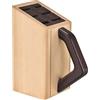 Victorinox Ceppo di coltelli senza contenuto, Spazio per 6 coltelli, Conservazione dei coltelli, Salvaspazio, Elegante design in legno