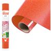 Siser® Glitter Ember Orange, 30cm x 0,5mt, Vinile Termotrasferibile Termoadesivo Glitterato per la Personalizzazione dei Tessuti, Abbigliamento e Accessori, Hobby Creativi, Facile da Tagliare