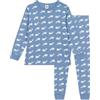 Petit Bateau A0B5C Pigiama A Maniche Lunghe Bambino Beach/Marshmallow 12 Anni