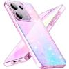 Eherui Cover per Xiaomi Redmi Note 13 Pro 5G Glitter, Brillantini Custodia Morbido TPU Protezione Trasparente Antiurto Silicone per Redmi Note 13 Pro Case, Trasparente