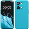 kwmobile Custodia Compatibile con OnePlus Nord 3 5G Cover - Back Case per Smartphone in Silicone TPU - Protezione Gommata - ghiaccio freddo