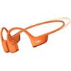 SHOKZ Cuffie Sportive OpenRun Pro 2 Mini a Conduzione Ossea, Wireless Bluetooth 5.3, Microfoni con Cancellazione Rumore, Impermeabili IP55, 12 Ore Riproduzione, Ricarica Rapida USB-C, Arancione