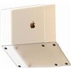 Soonjet Custodia per Macbook Air M2 13,6 Pollici M2 A2681 2022 2023, Robusta e Durevole Cover MacBook Air 13 M2, Protezione in Plastica Rigida - Galassia Trasparente