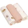 LÄSSIG Set da 3 mussole Lässig Swaddle & Burp