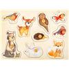 Small Foot 11499 Set Puzzle di Animali della Foresta Small Foot, in Legno con Motivi di Animali Carini, dai 12 Mesi