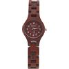RORIOS Orologio da Donna in Legno Moda Analogico Al Quarzo Orologi con Cinturino in Legno Orologio da Polso Leggero Naturale in Legno