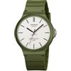 TONSHEN Unisex Orologio Uomini e Donne da Analogico Quarzo 50M Impermeabile Orologi da Polso 12 Colore Plastica Cassa e Gomma Cinturino (Verde)