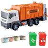 Giocattolo per camion della spazzatura alimentato a frizione, per bambini