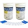 QUEAMBLER Exactive Vital Strisce Reattive per Misurazione Della Glicemia x 50 pc e lancette x 50 pcs, Strisce Diabetiche solo per Exactive Vital Diabete Test Kit