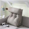 FEAW Lussuoso cuscino da lettura per soggiorno e camera da letto,Triangolo Cuscino,Cuscino a cuneo,Tatami Lettura Schienale Cuscino,Per Letto E Divano