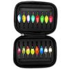 Zillary Cucchiaini Da Pesca Esche, 16 Pezzi Cucchiaini Pesca Spinning, Esca Da Pesca Alla Trota, Esche Per La Pesca Alla Trota,Kit di esche, Per Acqua Dolce e Salata Per Lucci, Lucioperca, Persici, Trote