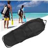 Kuuleyn Borsa a rete per snorkeling, zaino portatile in rete per immersioni subacquee Borsa per lo snorkeling a spalla Borsa leggera in rete con cerniera per pinne pinne