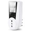 vvhippo Misuratore Consumo Elettrico, Contatore del Consumo di Corrente,Misuratore dei Costi Energetici, 7 modalità di monitoraggio,Schermo LCD Retroilluminato,Protezione da Sovraccarico,Potenza Massima 3680W