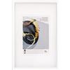 walther design Select HSX318W - Cornice in legno, con vetro sintetico, 13 x 18 cm, bianco