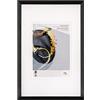 walther design Select HSX040B - Cornice in legno, con vetro sintetico, 30 x 40 cm, nero