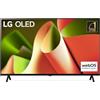 LG OLED 65'', Serie B4 2024, OLED65B46LA, Smart TV 4K, Processore α8, Dolby Vision, Dolby Atmos, 4 HDMI 2.1, Gsync, VRR, ThinQ AI, Wi-Fi, webOS 24, Telecomando puntatore, Essence Graphite