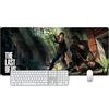 ITBT The last of us part Tappetino Mouse Gaming, Grande Anime Mouse Pad XXL 900x400mm Confortevole, Lavabile, 3mm Antiscivolo Tappetino Scrivania Supporto per Ufficio Computer, Adatto per computer e PC, D