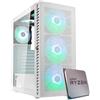 EMCA4 Computer Gaming PC Assemblato I5-12400F - RTX 4060 8GB - SSD M.2 1TB nvme - Ram 32GB DDR4 3200Mhz - 6 ventole ARGB - Windows 11