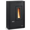 Nordica Extraflame Stufa a Pellet Slim 5.1 kW 146 m3 Nero 1288202 Luisella 5.0