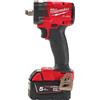 Milwaukee Avvitatore ad impulsi compatto M18 FUEL Attacco ⅜″ Quadro F - (M18 FIW2F38-502X)