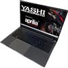 YASHI Notebook YASHI LE MANS AMD Ryzen™ 7 6800H Computer portatile 39,6 cm (15.6) Full HD 16 GB DDR5-SDRAM 1 TB SSD Wi-Fi 6 (802.11ax) Windows 11 Pro Nero [YP1568]