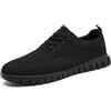 ZGPWZWL Sneakers Uomo Scarpe da Ginnastica Leggeri Casual Sportive Palestra Trekking Tennis Scarpe Estive,Nero,EU42