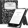HGWALP Custodia universale per 6 pollici Paperwhite eReaders, Folio Stand Cover con cinturino compatibile con Kindle Paperwhite/Kobo/Tolino/Pocketbook/Sony 6 pollici E-Book Reader-Composition Book