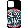 Guess What Outfit Custodia per iPhone 12 mini Alla moda Indovina quale emblema per uno stile fantastico