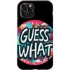 Guess What Outfit Custodia per iPhone 11 Pro Alla moda Indovina quale emblema per uno stile fantastico