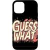 Guess What Outfit Custodia per iPhone 15 Divertente Indovina quale tema per un look vibrante