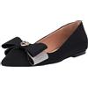 Love Moschino, Ballerina Donna, Nero, 38 EU