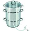 ELO 99133 - Spremiagrumi in acciaio INOX, 26 cm, colore: Acciaio inossidabile